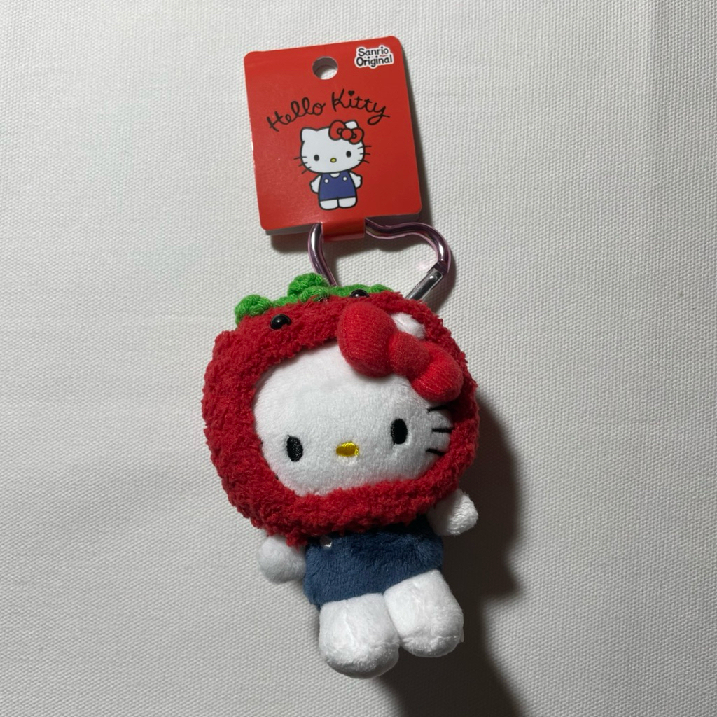 custom tomato costume sanrio hello kitty plush keychain japan