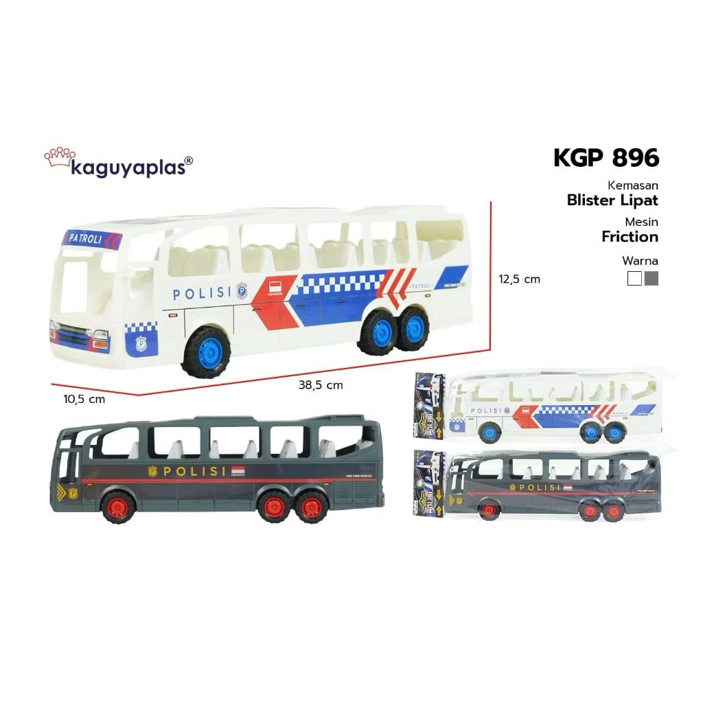 MAINAN BUS POLISI KGP896