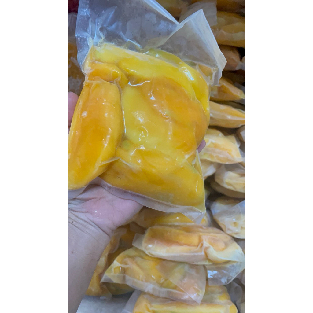 Buah mangga potong frozen beku untuk jus buah premium garansi kualitas