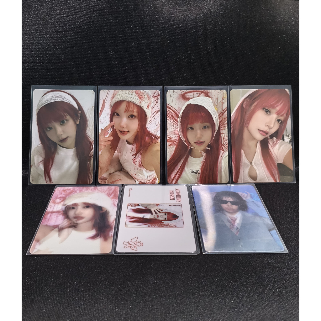 Official Photocard Album QWER "Algorithm's Blossoms" Chodan Magenta Hina Siyeon