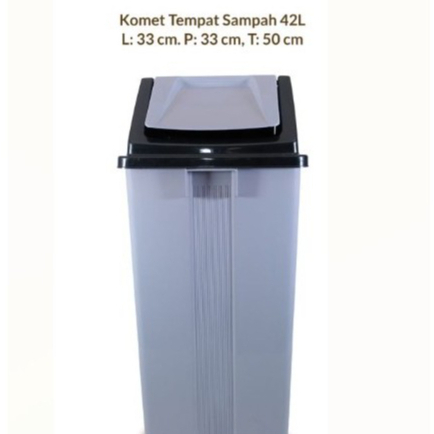 KOMET STAR - TEMPAT SAMPAH CLEAN 42L