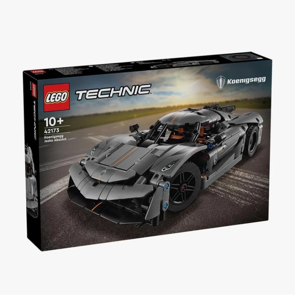 LEGO Koenigsegg Jesko Absolut Gray Hypercar-42173