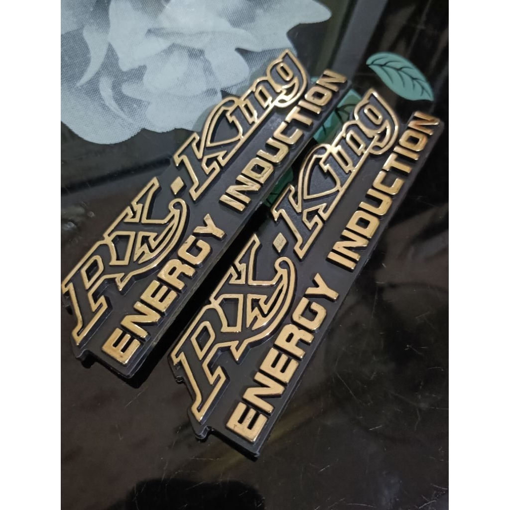 EMBLEM LOGO TOOLBOX RXK RX KING TEBAL DETAIL ORIGINAL