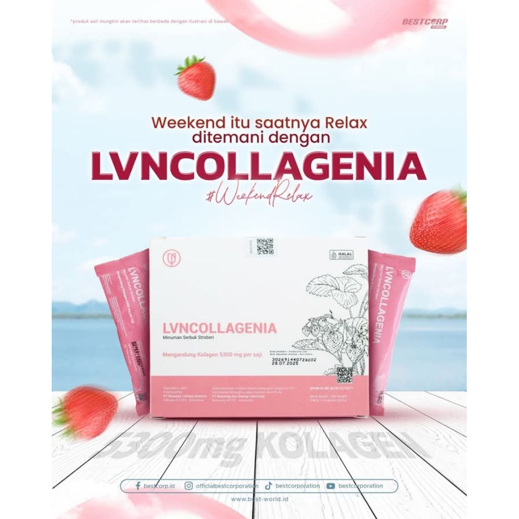 LvnCollagenia 100% Original BPOM