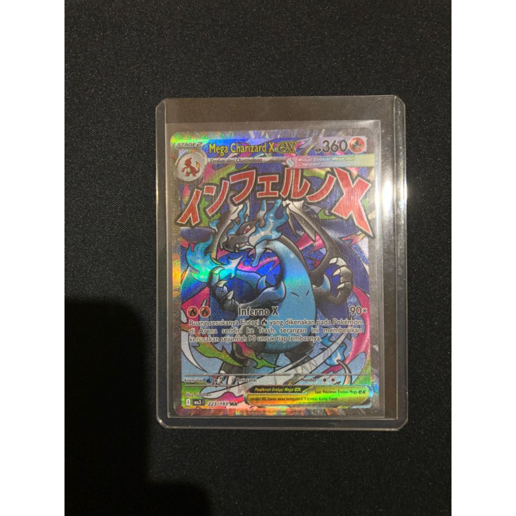 Mega Charizard X EX MA indo
