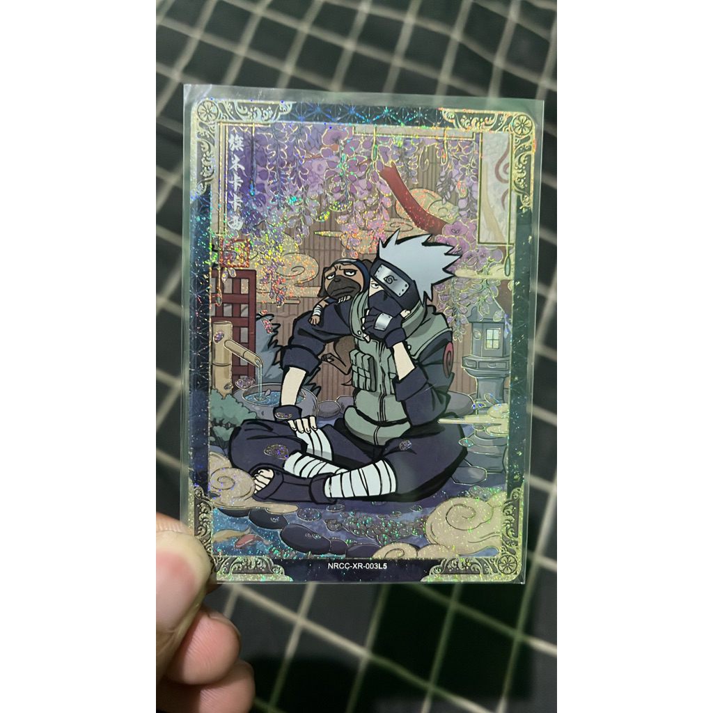 Kartu Naruto Kayou XR NRCC Kakashi Hatake super langka