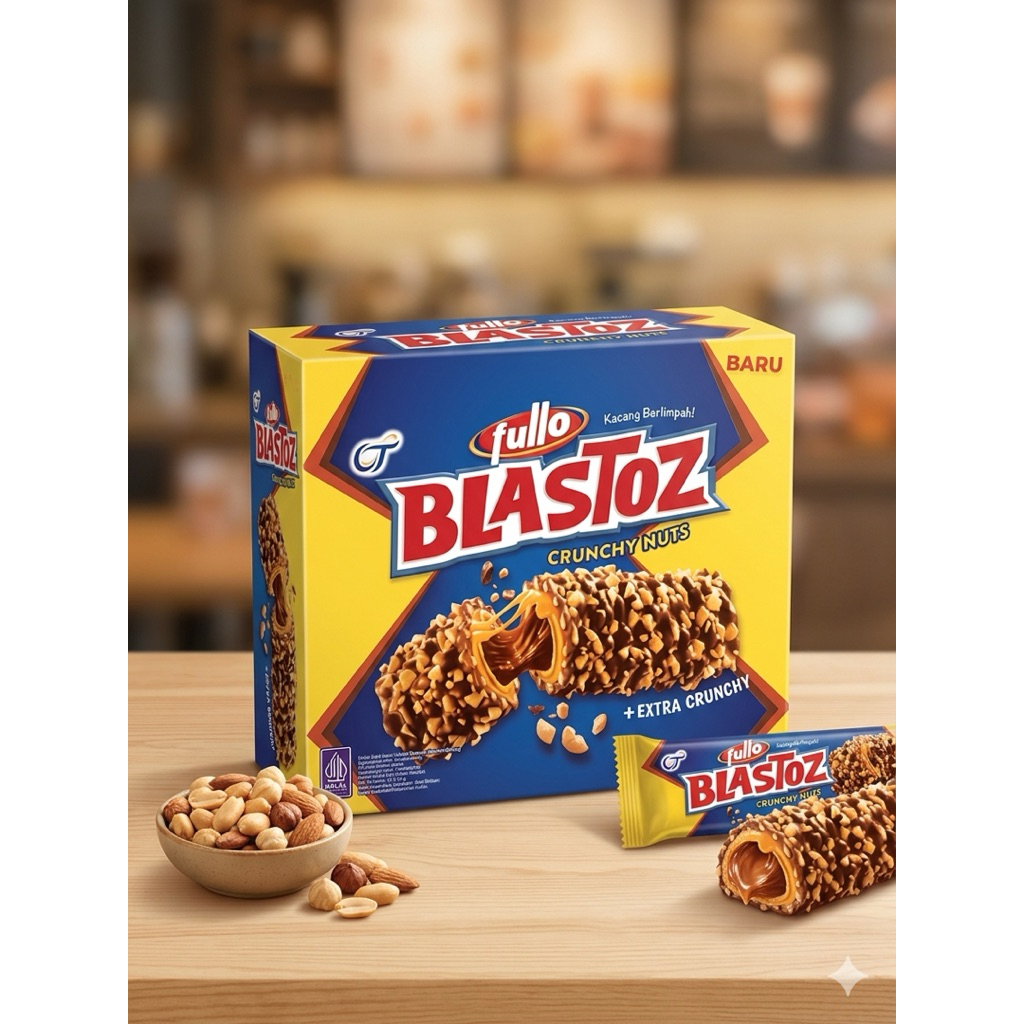 Fullo Blastoz 1 box isi 12pcs / Fullo Crunchy Nuts