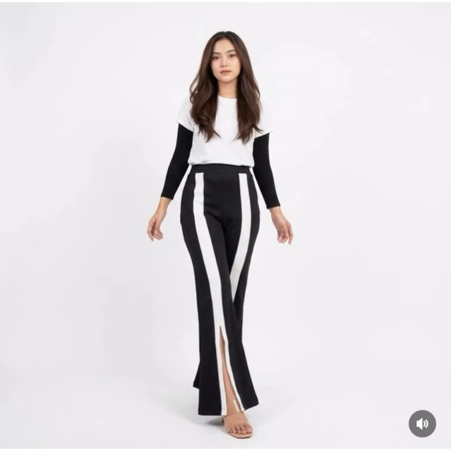 FOCLT/CUTBRAY SCUBA LIST PUTIH/CUTBRAY SCUBA HITAM PUTIH