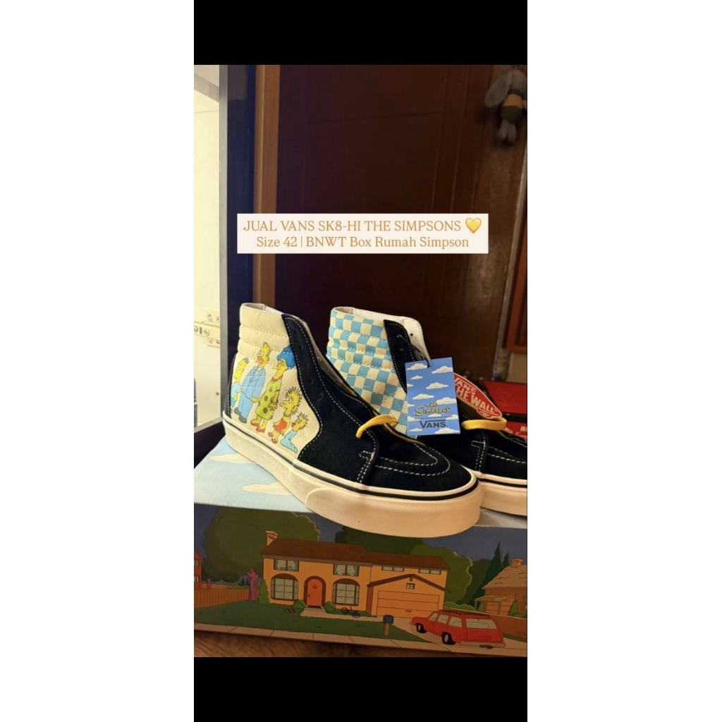 Vans SK8 HI The Simpsons Size 42