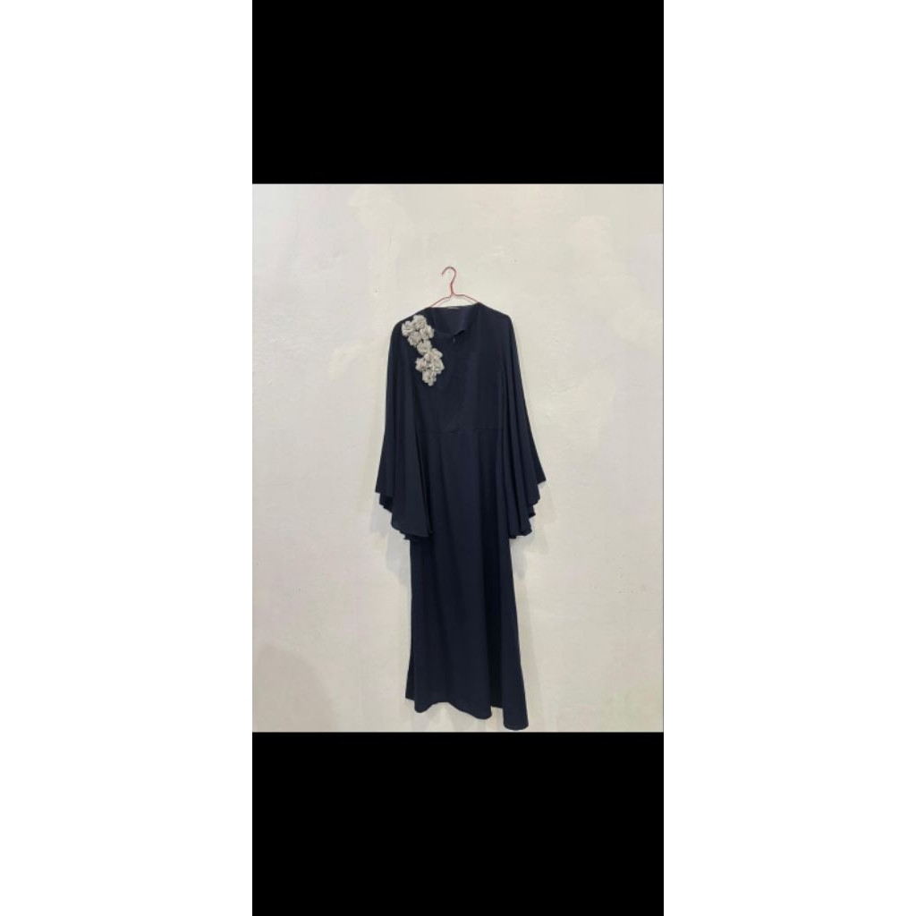 Azka Label Dress Gamis Wanita Elegan Bunga