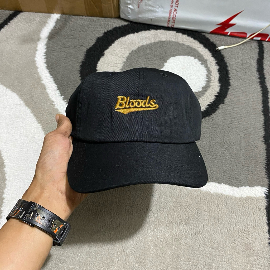 TOPI | CAPS | HAT BLOODS BLACK ORIGINAL..