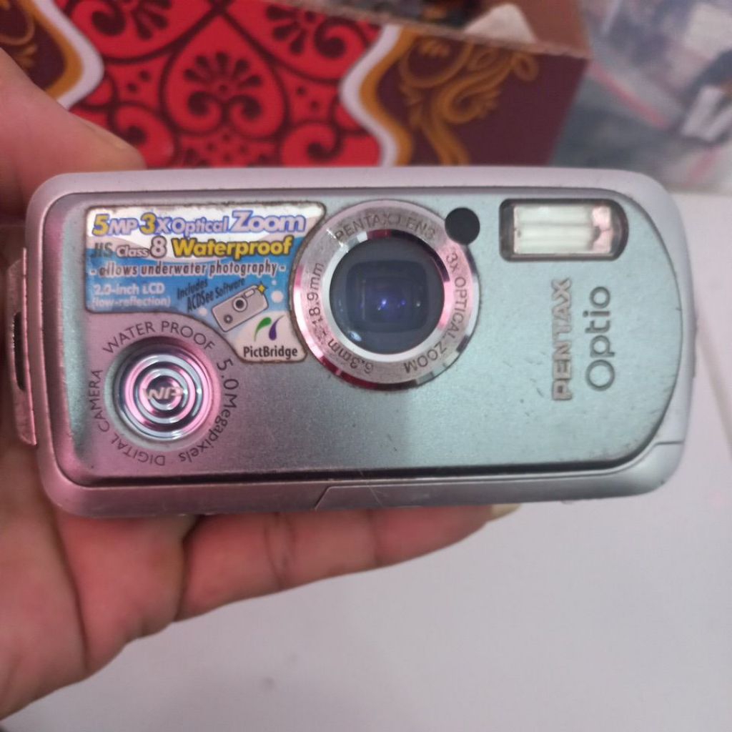PENTAX OPTIO WP GAMBLING.