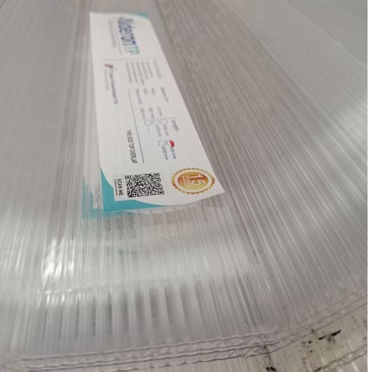 Atap Alderon Transparan Double Layer 4 Meter