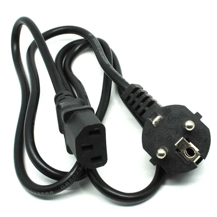 Kabel Power Komputer / CPU PC / Magicom/Kabel Power cpu listrik/Printer/Laptop/Psu to monitor/Power 