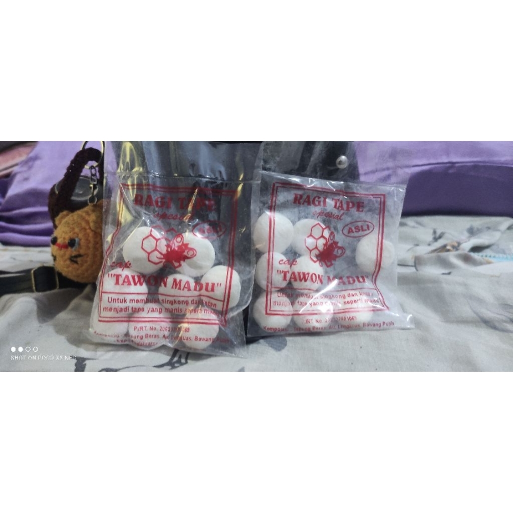 RAGI TAPE TERMURAH RAGI TAPE CAP TAWON MADU ORIGINAL // SPESIAL MANIS SEPERTI MADU (HANYA DIJUAL DIS