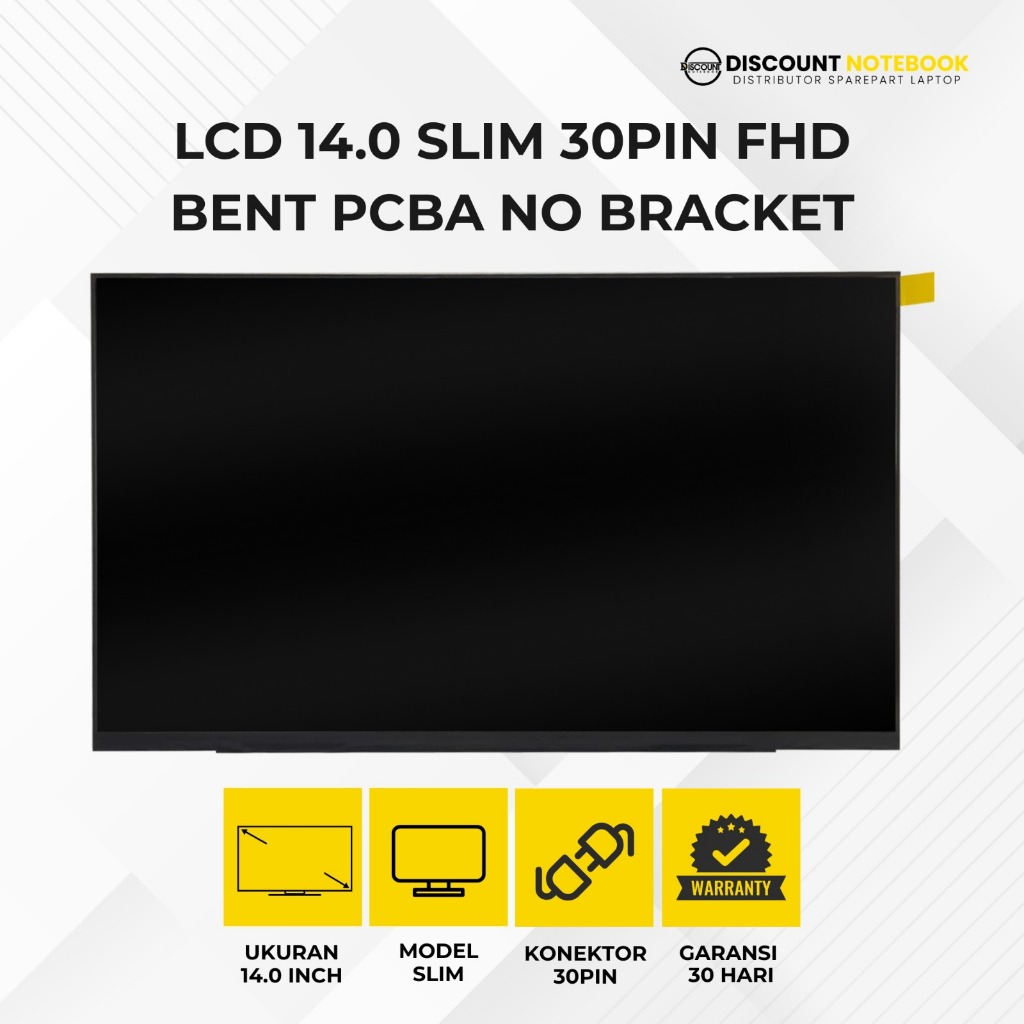 14.0 SLIM 30PIN FHD BENT PCBA NO BR