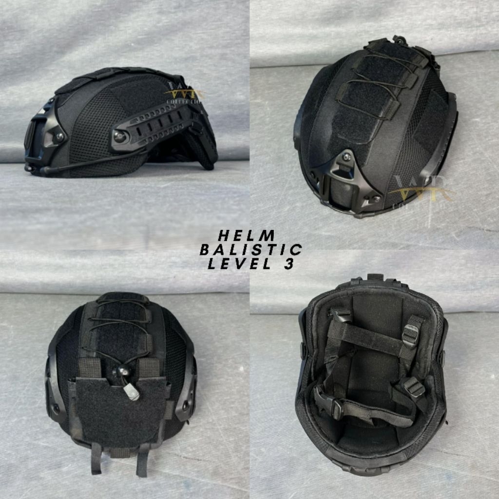 HELM BALISTIK LV.3 / HELM TACTICAL/ HELM TEMPUR