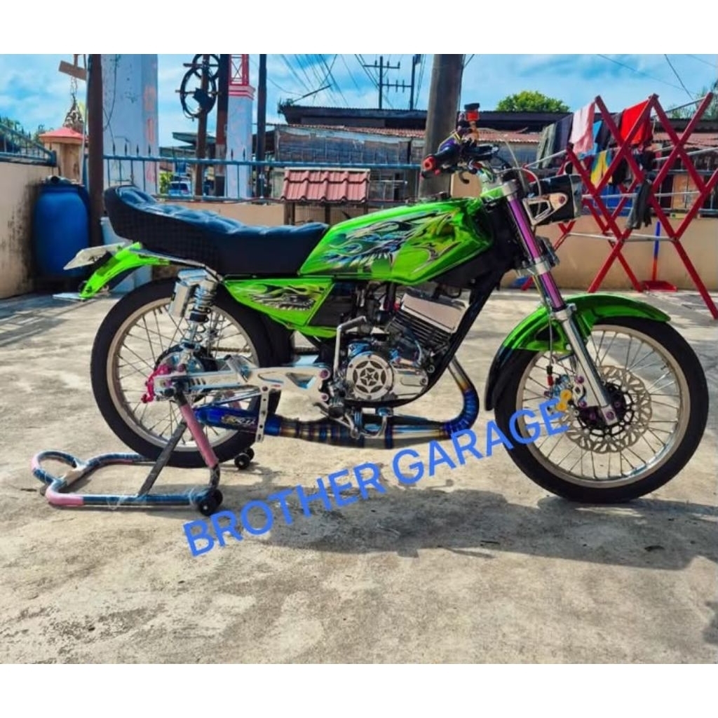 BAK BINTANG RX KING NEW CHROME GANTENG