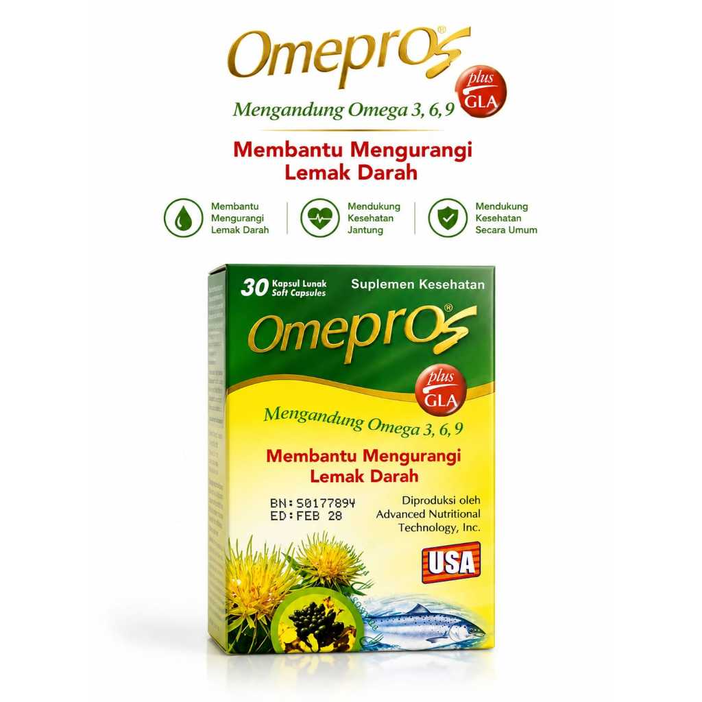 OMEPROS MINI CAPS 30 KAPSUL DAN OMEPROS 30 KAPSUL