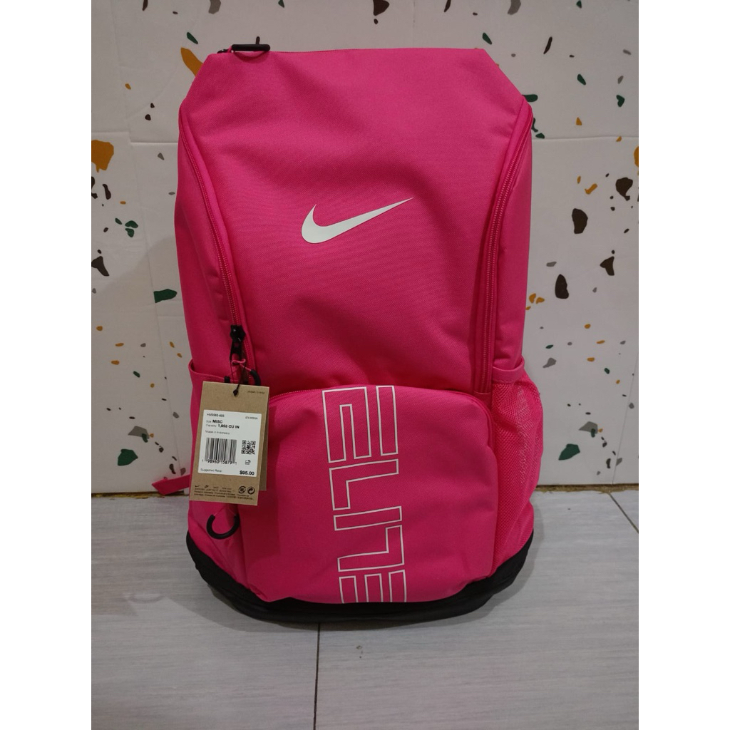 tas nike elite pink original