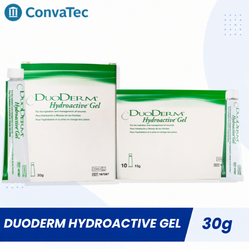 Duoderm Hydroactive Gel 30gr 15gr Perawatan Luka Diabetes Dekubitus Salep Luka Bakar Luka Kering