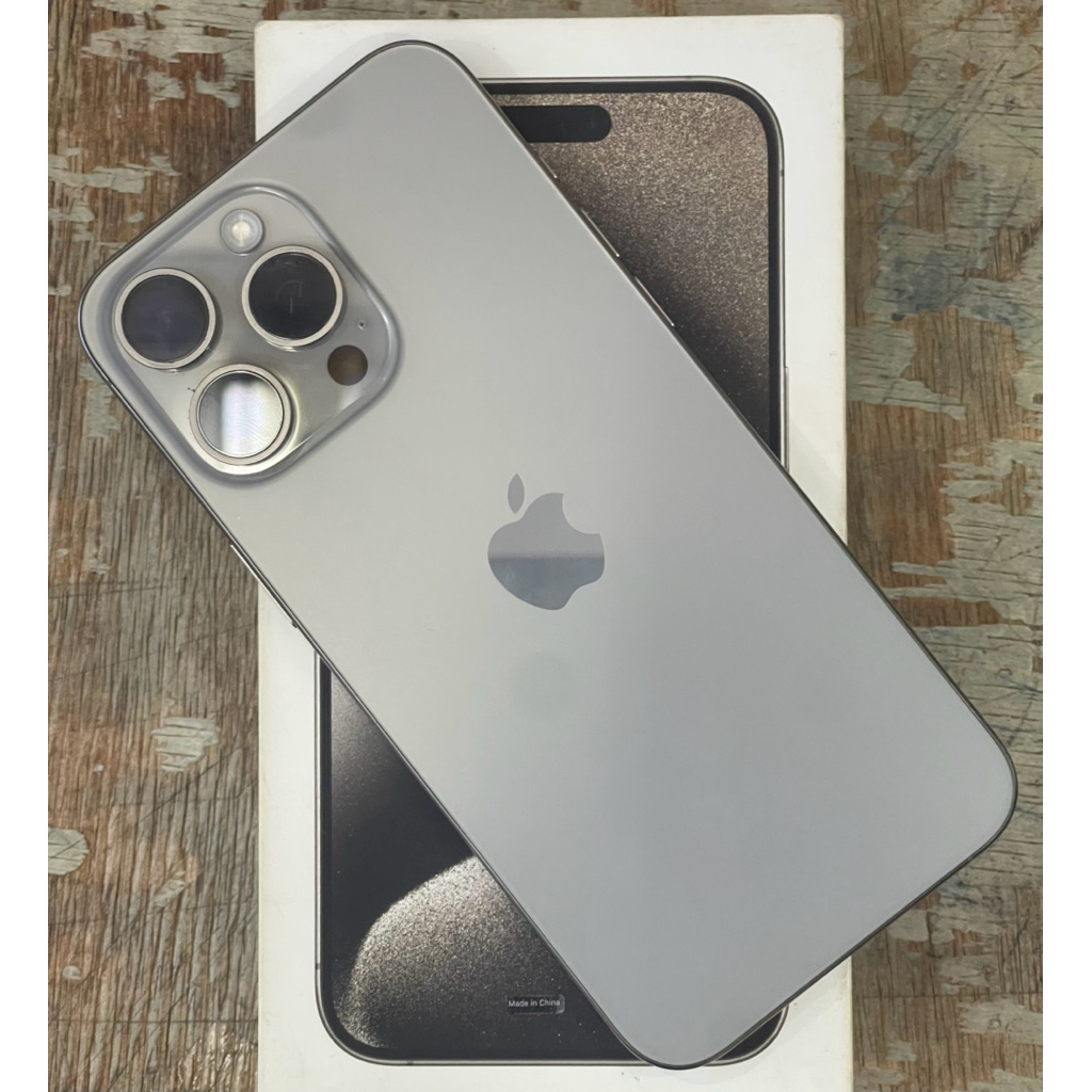 Hp Second iPhone 15 Pro Max 256GB SA/A Fullset