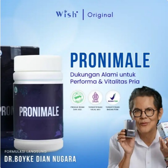 Pronimale Produk Herbal WISH dr. Boyke