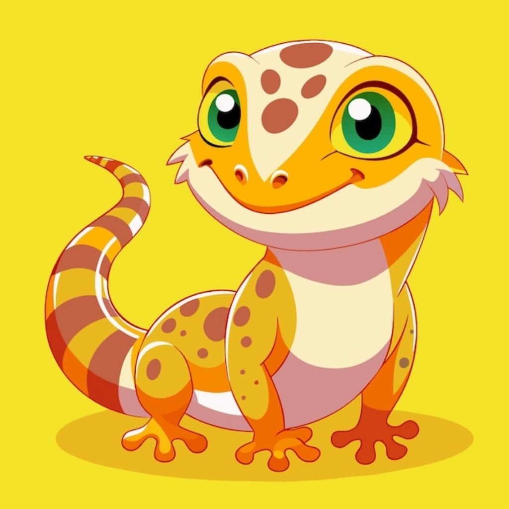 gecko leopard minus / minusan