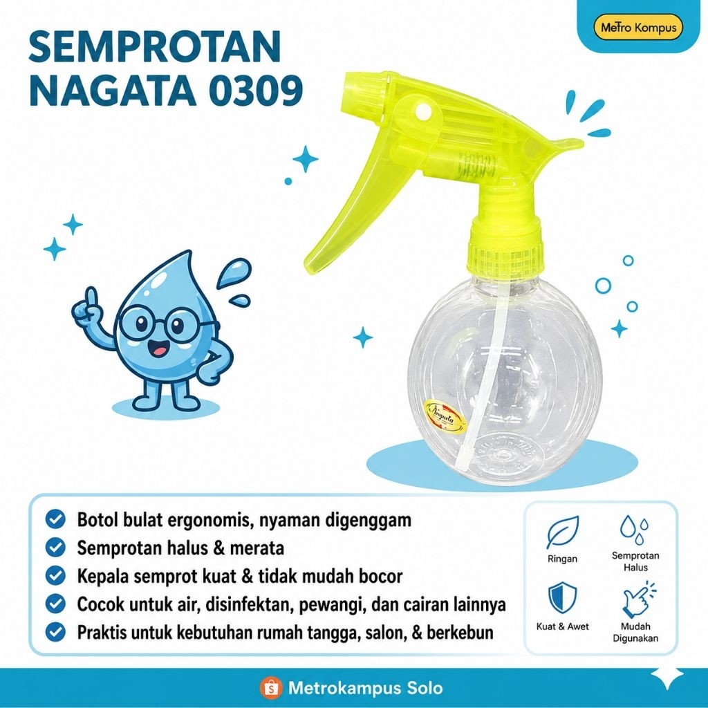 Semprotan Nagata 0309 / Botol Spray Semprot Nagata