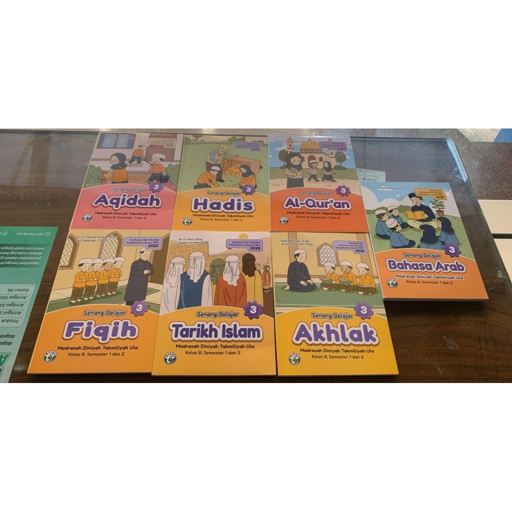 Buku Paket MDTA kelas 3 (setara kelas 5 SD) - CV Rizqi - Kurikulum 2025