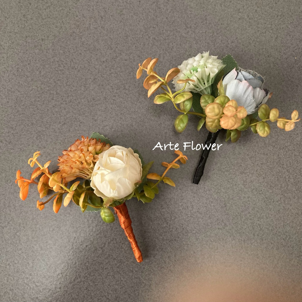 Wedding Corsage Groom Flower - Bros Bunga Jas Wisuda Pria / Bros Bunga Mawar Pengantin Pria