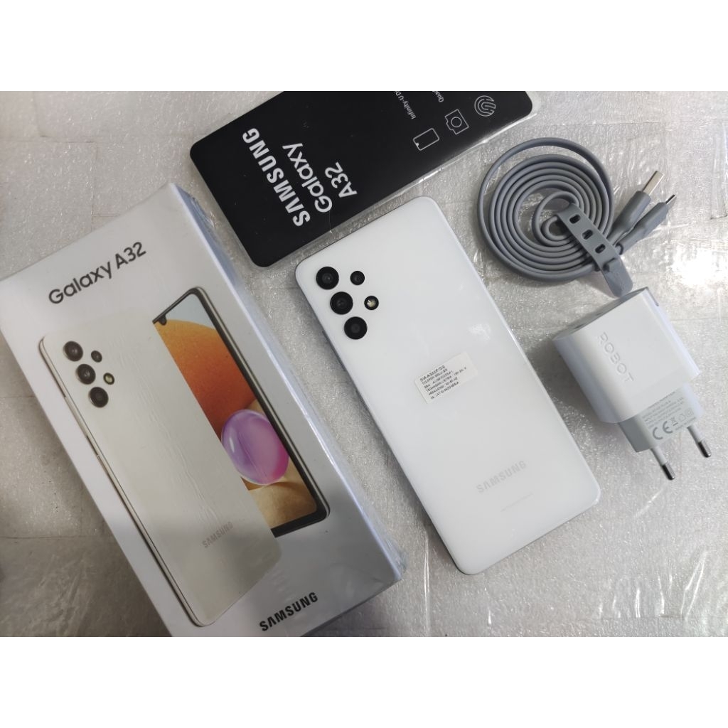 samsung A32 ram 8/128 gb fullset Second