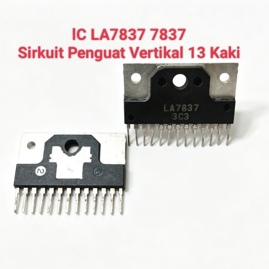 IC Vertikal LA7837 LA 7837 - Sirkuit Pemindai Vertikal TV
