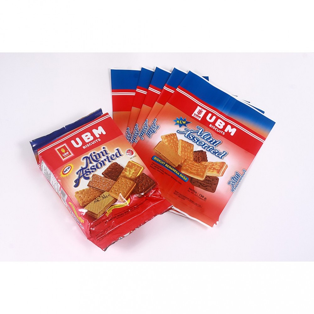 Biskuit UBM Mini Assorted 150 gr - Karton