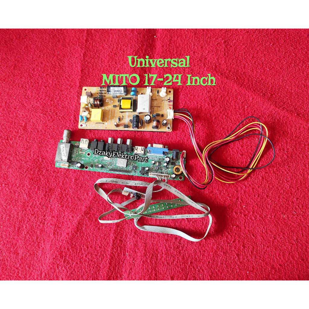 Universal mb psu mainboard mesin tv