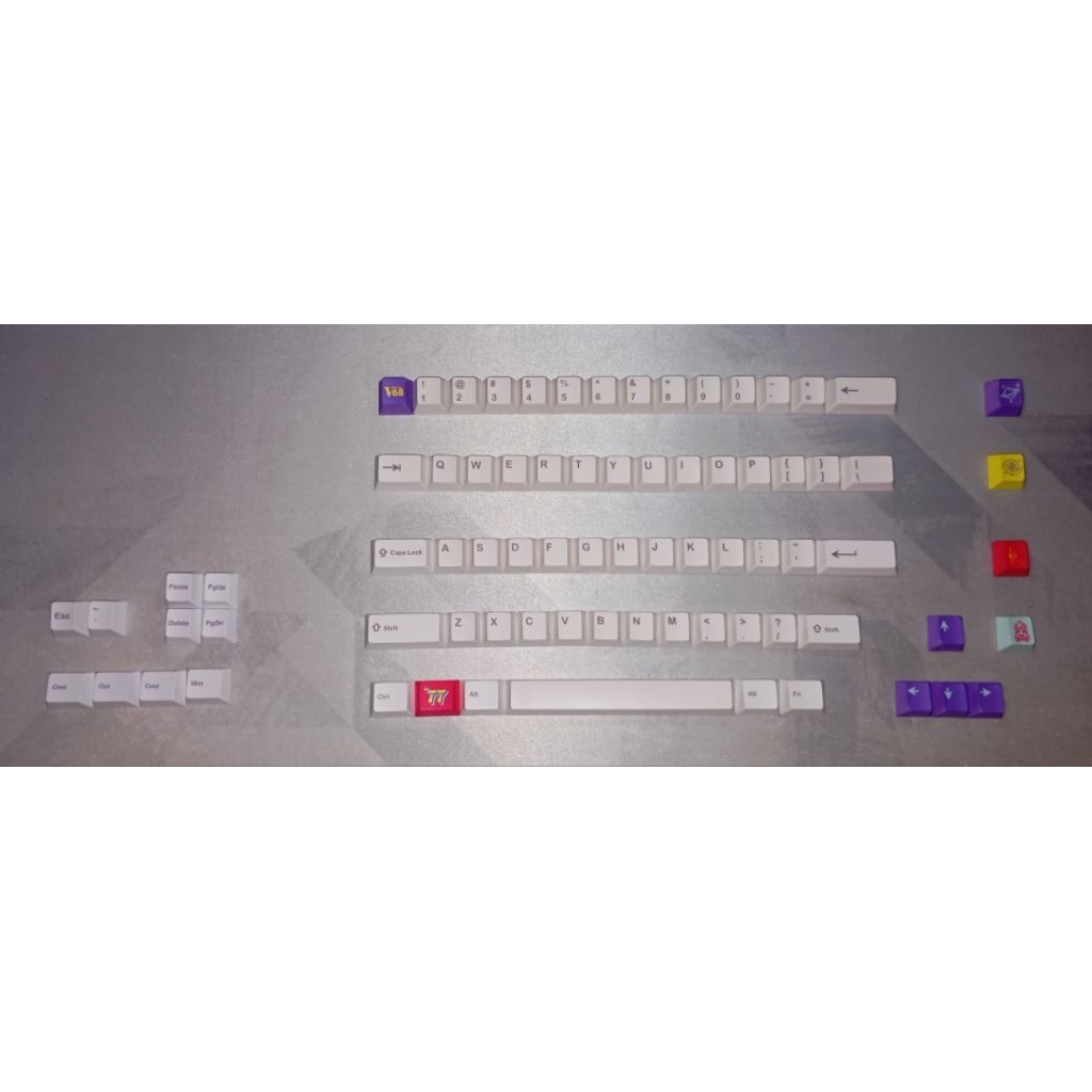 Keycaps Press Play VOYAGER68 V2 - Cherry Profile (second)