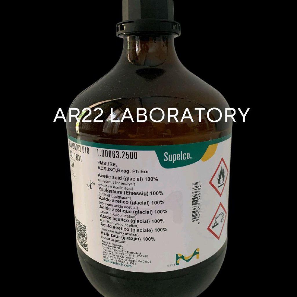 Acetic Acid (Glacial) 100% 2,5L 1.00063.2500