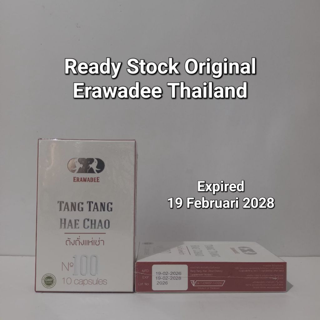 Erawadee Tang Tang Hae Chao No 100 Original Thailand