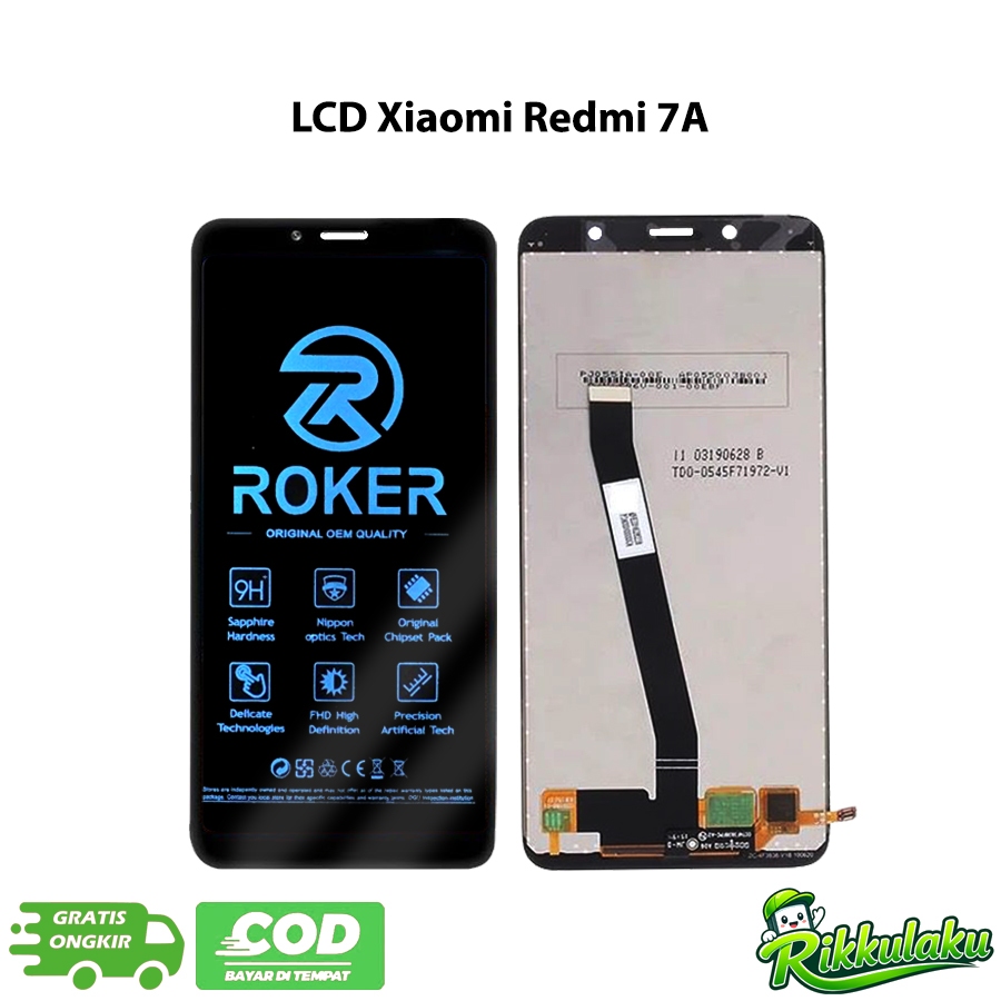 LCD Touchscreen Xiaomi Redmi 7A Original 100% Fullset