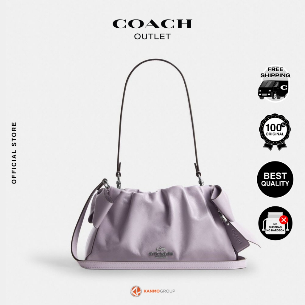 Coach Faye Shoulder Bag with Bows - Tas Bahu Wanita