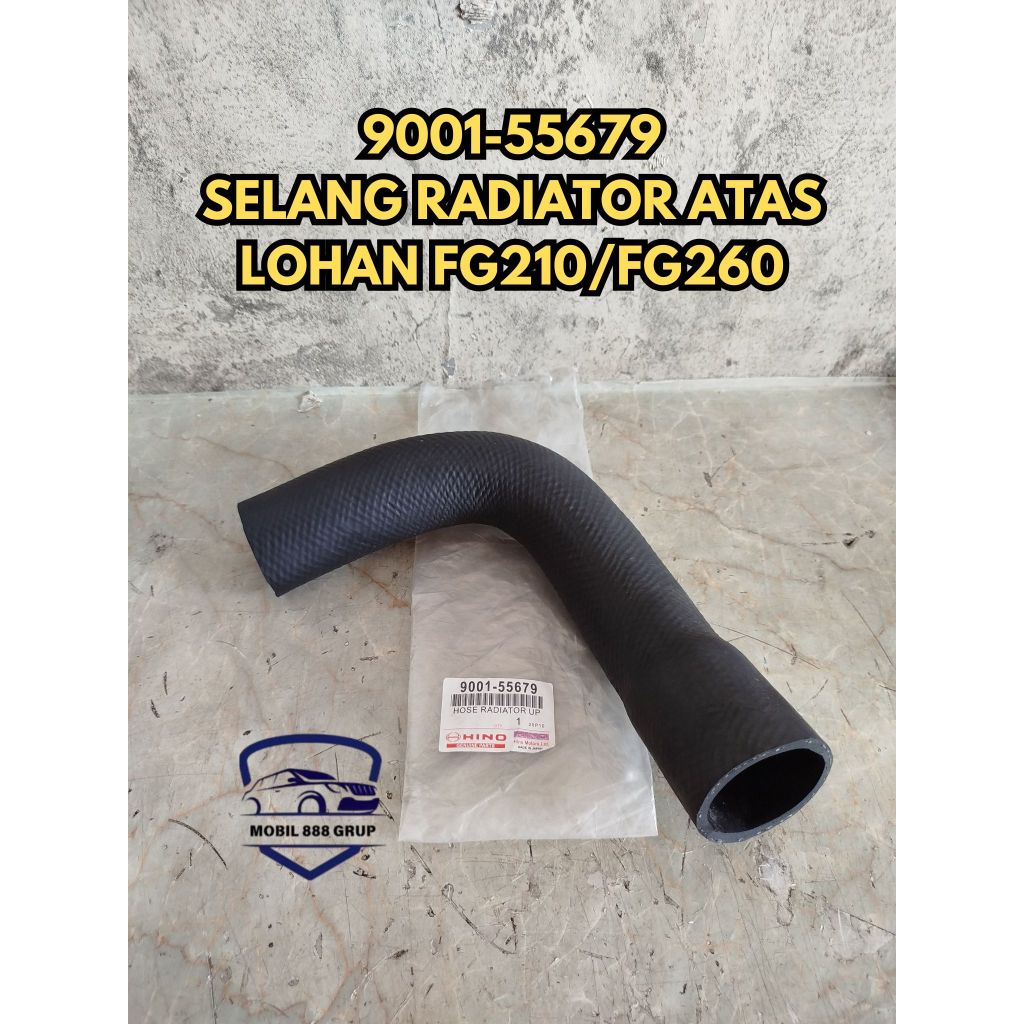 Selang Radiator / Hose Radiator ATAS HINO LOHAN FG210/FG260 9001-55679