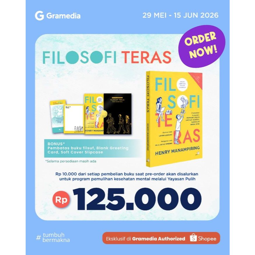 Gramedia Pekanbaru - PO Filosofi Teras