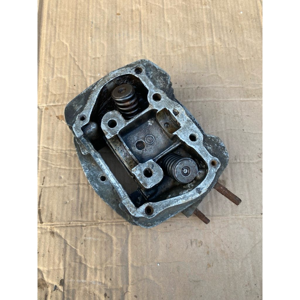 Head sylinder kop kosongan honda gl100 cb100 gl 100 original copotan motor
