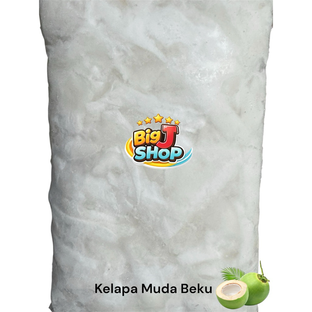 Daging Kelapa Muda Beku (Frozen)