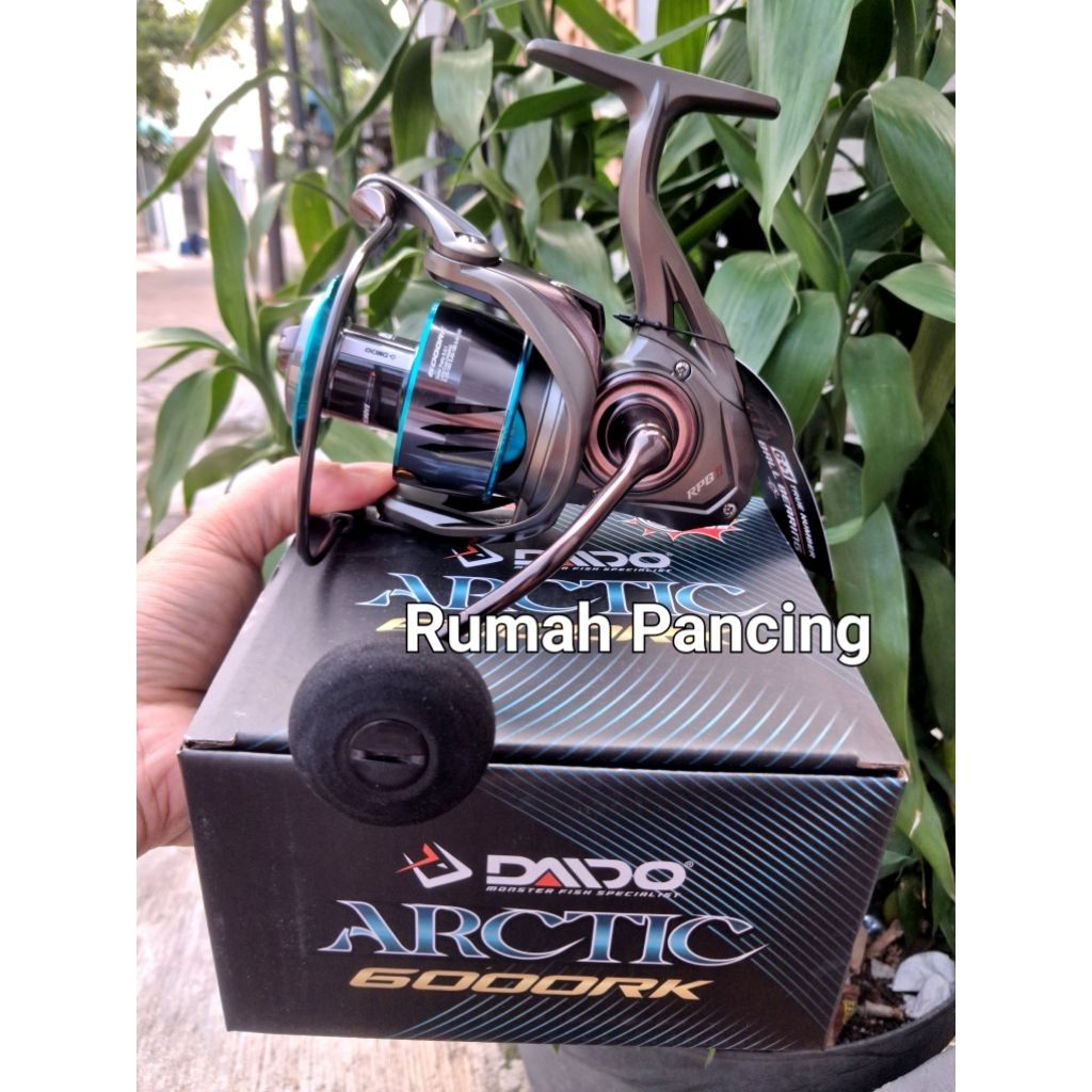 REEL PANCING DAIDO ARCTIC 3000 6000 POWER HANDEL REEL KATROL KEREKAN PANCING GALATAMA TERBARU