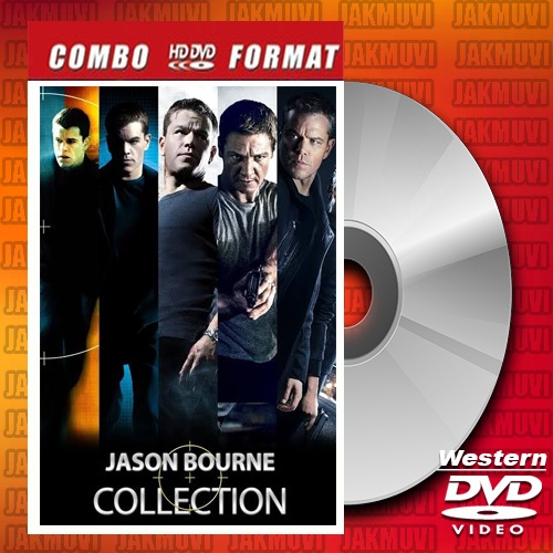 DVD Bourne Identity, Bourne Supremacy, Bourne Ultimate, Bourne Legacy, Jason Bourne (VARIASI)