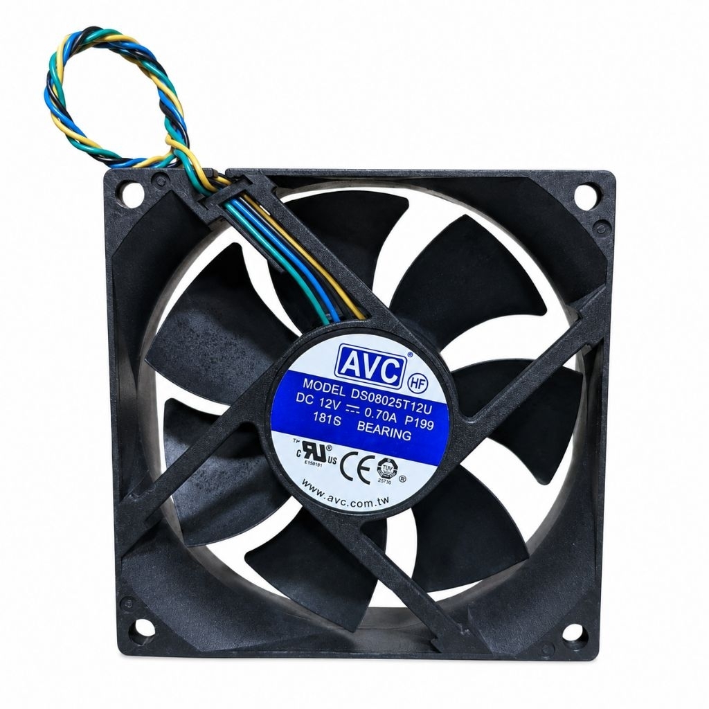 FAN KIPAS HIGH SPEED 8CM AVC 12V 0.70A