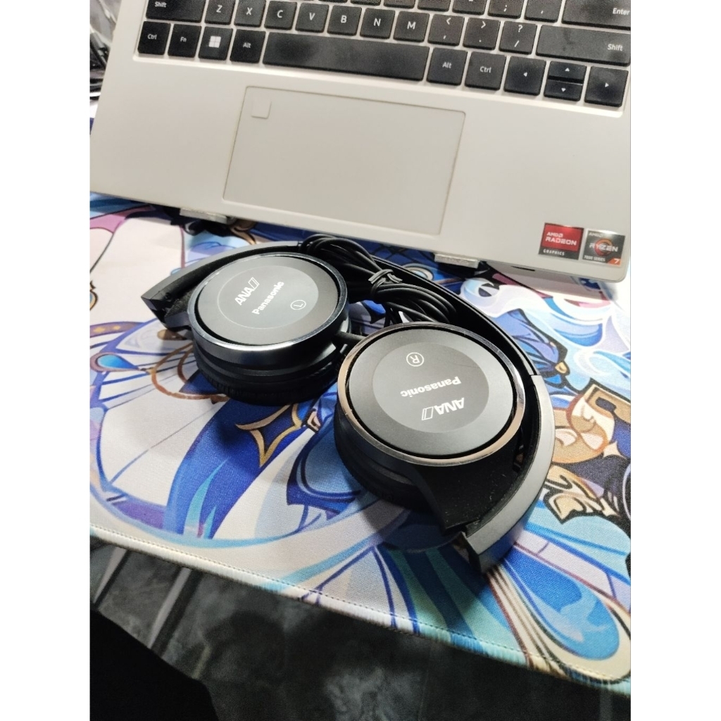 Headphone Panasonic ANA headset kabel