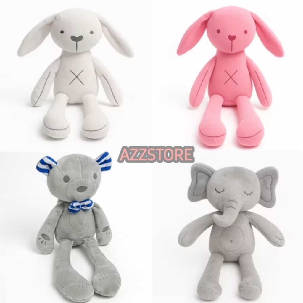 Boneka Rabbit Boneka Anak Boneka Kelinci lucu lembut NEW