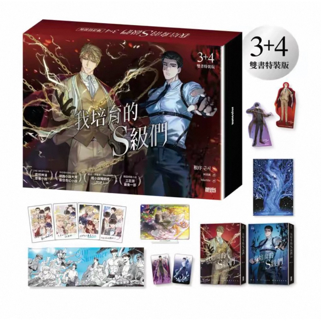 [PO] Novel Wo Pei Yu De S Ji Men Vol.03 & 04 | My S-Class Hunters | Novel Mandarin
